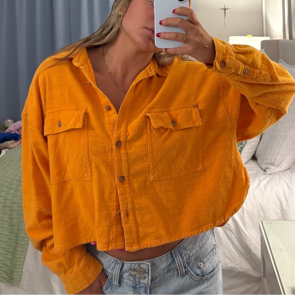 BDG Orange Jacket (never worn)